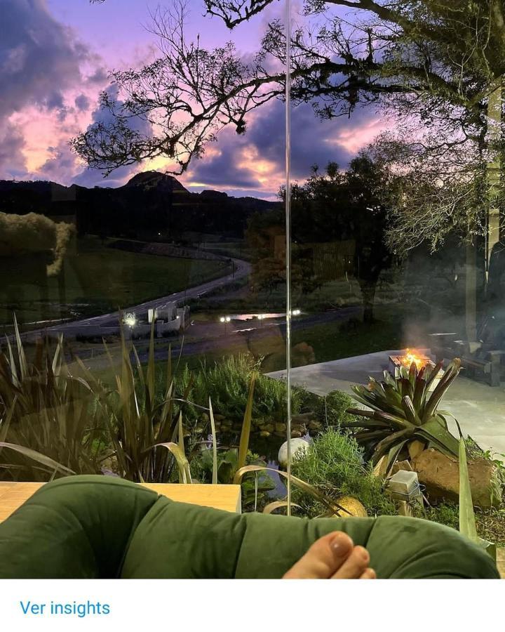 La Contemporanea Cabanas Prox A Cidade Vista Para Ponto Turistico Urubici Dış mekan fotoğraf