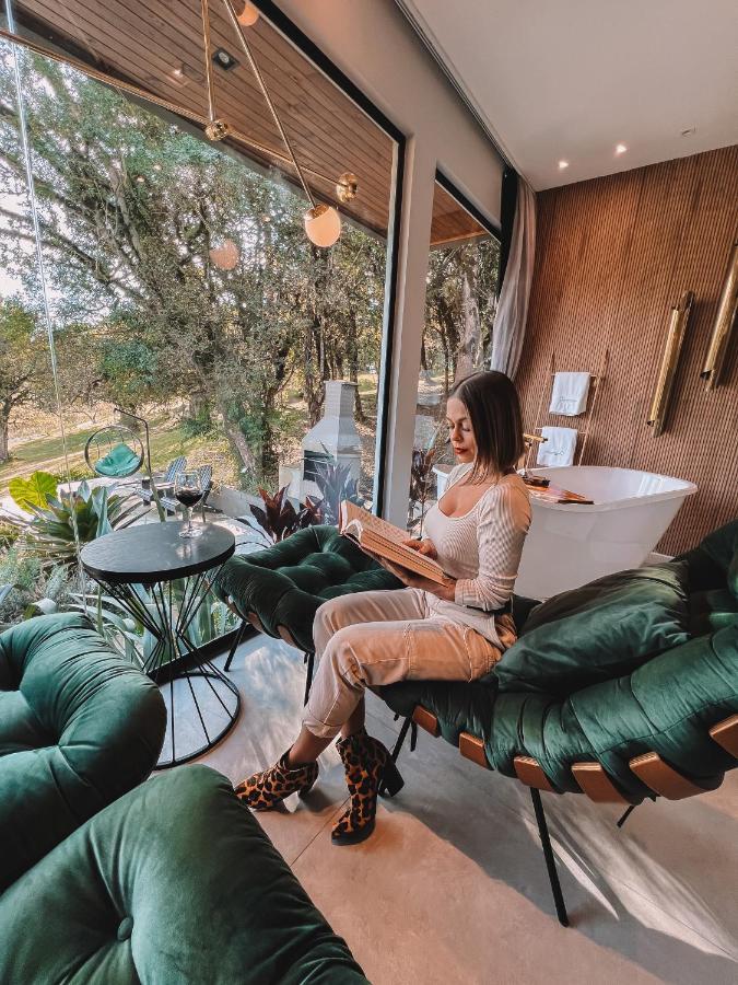 La Contemporanea Cabanas Prox A Cidade Vista Para Ponto Turistico Urubici Dış mekan fotoğraf